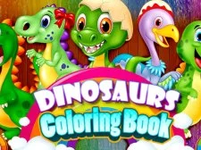 Libro da colorare sui dinosauri